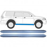 Lim praga za Mitsubishi Pajero Sport 1996-2008 / Lijeva = Desna (simetrična) / Set 10084