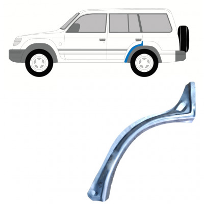 Reparaturni lim stražnjeg blatobrana za Mitsubishi Pajero 1991-1999 / Lijevo 8987