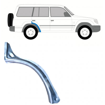 Reparaturni lim stražnjeg blatobrana za Mitsubishi Pajero 1991-1999 / Desno 8986