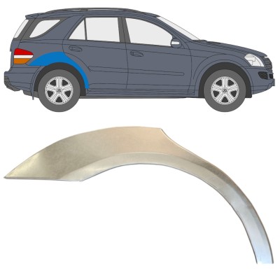 Reparaturni lim stražnjeg blatobrana za Mercedes-Benz M-Class ML W164 2005-2011 / Desno 14929