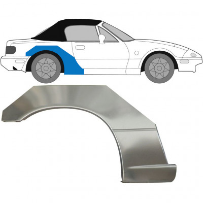 Reparaturni lim stražnjeg blatobrana za Mazda MX-5 1989-1998 / Desno 6694