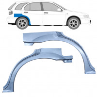 Reparaturni lim stražnjeg blatobrana za Nissan Almera 1999-2007 / Lijevo+Desno / Set 9630