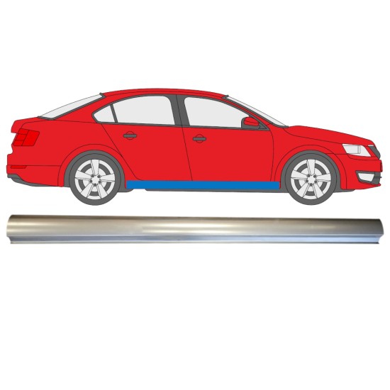 Donji lim praga za Skoda Octavia III 2013-2020 / Desno 14825
