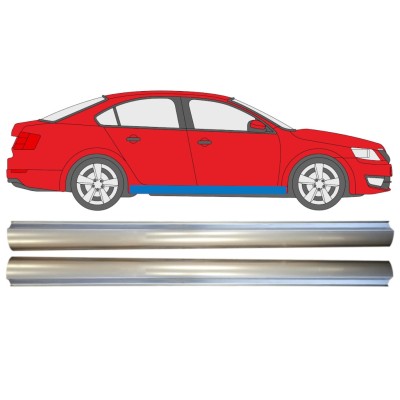 Donji lim praga za Skoda Octavia III 2013-2020 / Lijevo+Desno / Set 14827