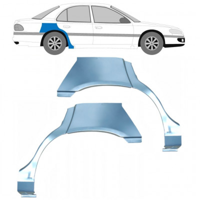 Reparaturni lim stražnjeg blatobrana za Opel Omega 1996-2003 / Lijevo+Desno / Set 9274