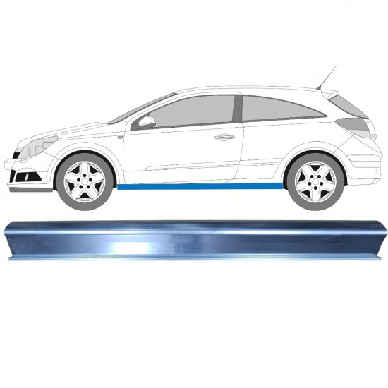 Lim praga za Opel Astra Gtc 2005-2011 / Lijevo 7294