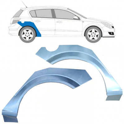 Reparaturni lim stražnjeg blatobrana za Opel Astra 2003-2014 / Lijevo+Desno / Set 10661