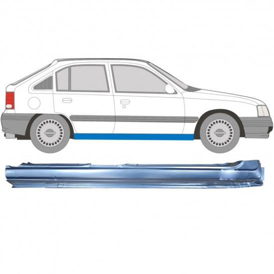 Lim praga za Opel Kadett 1984-1993 / Desno 7910