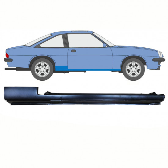 Lim praga za Opel Manta B 1975-1988 / Desno /  8792