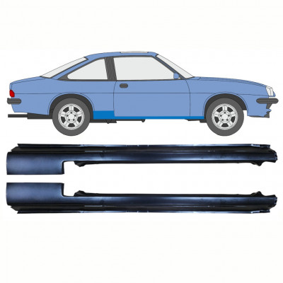 Lim praga za Opel Manta B 1975-1988 / Set 11080