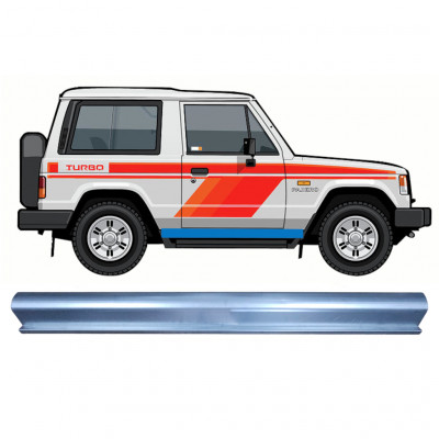 Lim praga za Mitsubishi Pajero 1982-1992 / Lijeva = Desna (simetrična) 9334