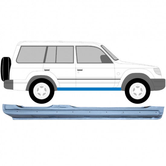 Prag za Mitsubishi Pajero 1991-2001 / Desno 5165