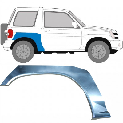 Reparaturni lim stražnjeg blatobrana za Mitsubishi Pajero Pinin 1998-2007 / Desno 5523