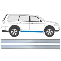 Unutarnji lim praga za Mitsubishi Pajero Sport 1996-2008 / Lijevo+Desno / Set 14872