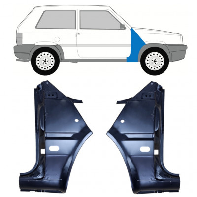 Prednji blatobran za Fiat Panda 1980-2002 / Set 11813