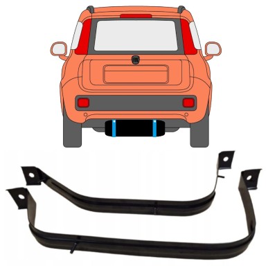 Obujmice spremnika goriva za Fiat Panda 2012- 15028