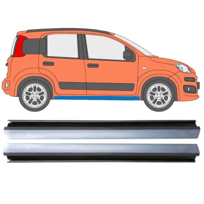 Lim praga za Fiat Panda 2012- / Lijevo+Desno / Set 14971