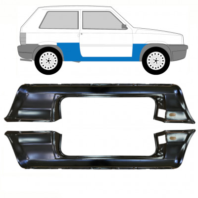 Lim praga za Fiat Panda 1980-2002 / Lijevo+Desno / Set 10756