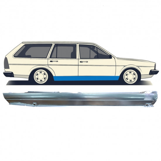 Lim praga za VW Passat B2 1980-1988 / Desno 7108