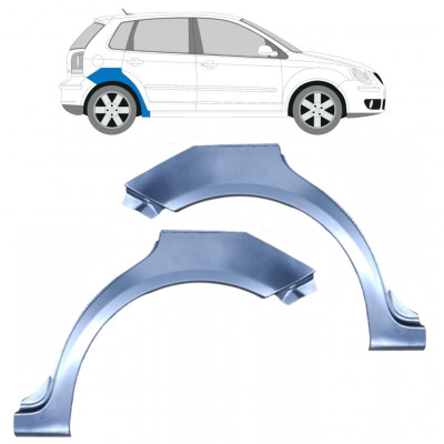 Reparaturni lim stražnjeg blatobrana za VW Polo 2001-2009 / Lijevo+Desno / Set 9222