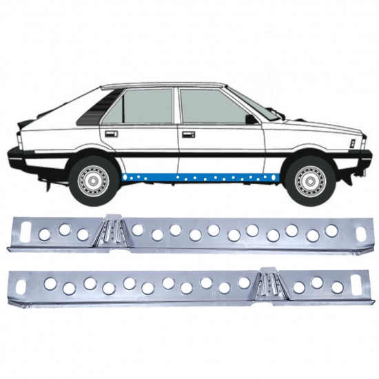 Unutarnji lim praga za FSO Polonez 1978-2002 / Set 12536