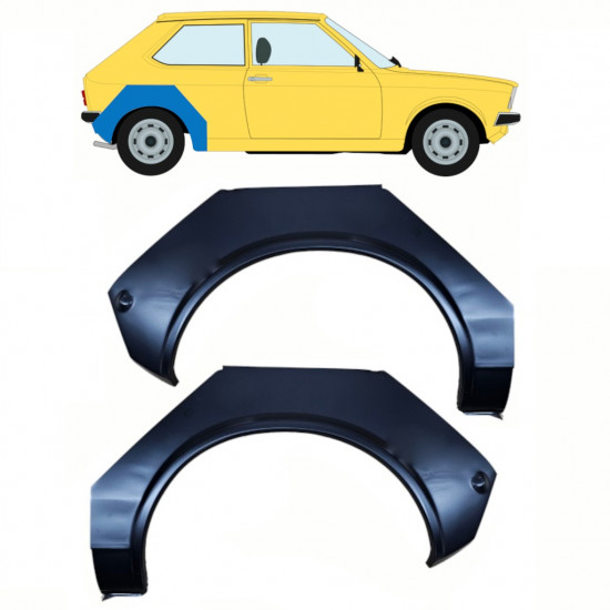 Reparaturni lim stražnjeg blatobrana za VW Polo 1975-1981 / Set 11085