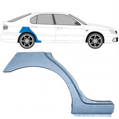 Reparaturni lim stražnjeg blatobrana za Nissan Primera 1996-2001 / Desno 6842