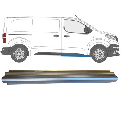 Lim praga prednjih vrata za Toyota Proace Verso 2016- / Lijeva = Desna (simetrična) 14902