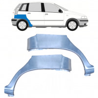 Reparaturni lim stražnjeg blatobrana za Fiat Punto 1 1993-1999 / Lijevo+Desno / Set 9687