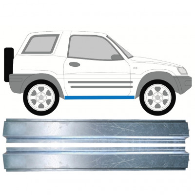 Unutarnji lim praga za Toyota RAV4 1994-2000 / Lijeva = Desna (simetrična) / Set 10881