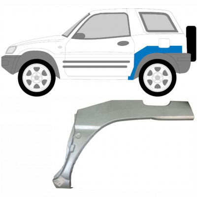 Reparaturni lim stražnjeg blatobrana za Toyota RAV4 1994-2000 / Lijevo 6238