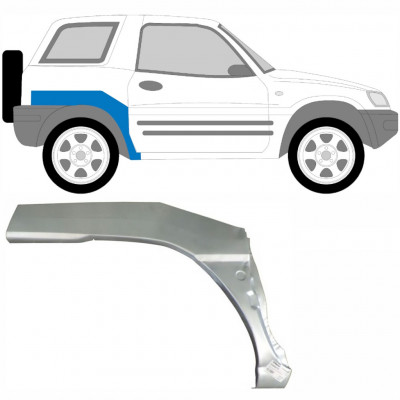 Reparaturni lim stražnjeg blatobrana za Toyota RAV4 1994-2000 / Desno 6236