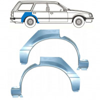 Reparaturni lim stražnjeg blatobrana za Opel Rekord E 1977-1986 / Lijevo+Desno / COMBI / Set 10788