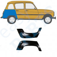 Reparaturni lim stražnjeg blatobrana za Renault 4 1962-1993 / Lijevo+Desno / Set 9708