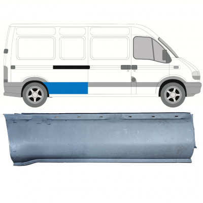 Reparaturni lim boka za Opel Movano / R Master 1998-2010 / LWB / Desno 7371