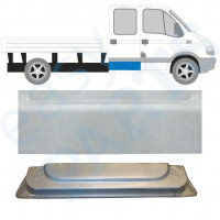 Unutarnji + vanjski reparaturni lim stražnjih vrata za Renault Master 1998-2010 / Lijeva = Desna (simetrična) / Dvostruka kabina / Set 9798