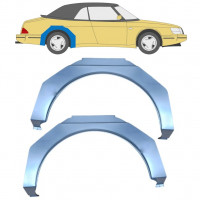 Reparaturni lim stražnjeg blatobrana za Saab 900 1978-1995 / Lijevo+Desno / Set 10651