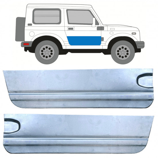 Reparaturni lim vrata za Suzuki Samurai 1981-2004 / Lijevo+Desno / Set 10542