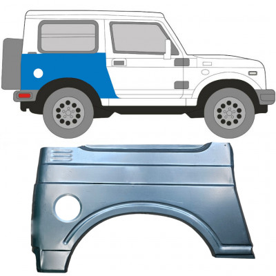 Reparaturni lim stražnjeg blatobrana za Suzuki Samurai 1981-2004 / Desno 5439