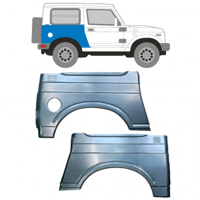 Reparaturni lim stražnjeg blatobrana za Suzuki Samurai 1981-2004 / Lijevo+Desno / Set 9580