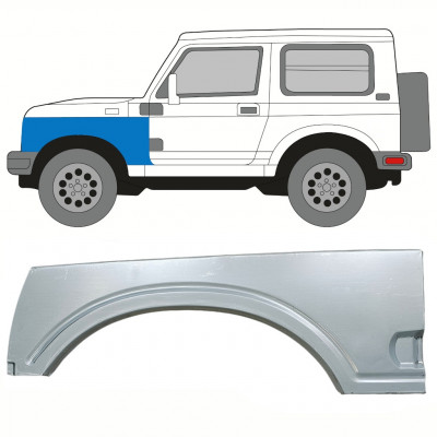 Reparaturni lim prednjeg blatobrana za Suzuki Samurai 1981-2004 / Lijevo 8326