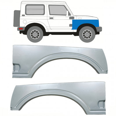 Reparaturni lim prednjeg blatobrana za Suzuki Samurai 1981-2004 / Lijevo+Desno / Set 10031