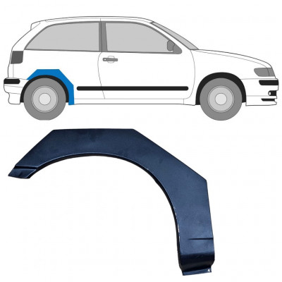 Reparaturni lim stražnjeg blatobrana za Seat Ibiza Cordoba 1993-2002 / Desno 7351