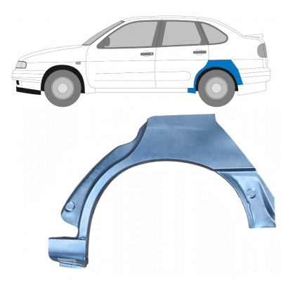 Reparaturni lim stražnjeg blatobrana za Seat Ibiza Cordoba 1993-2002 / Lijevo 7861