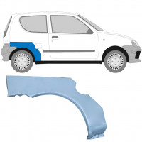 Reparaturni lim stražnjeg blatobrana za Fiat Seicento 1998-2010 / Desno 6512