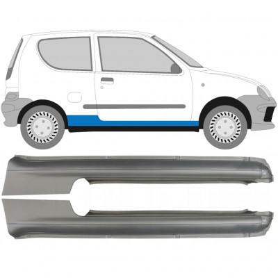 Prag za Fiat Seicento 1998-2010 / Lijevo+Desno / Set 9598