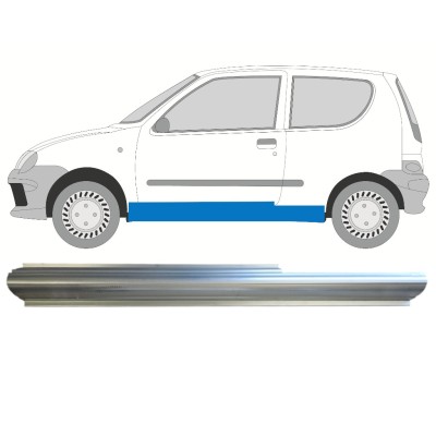 Lim praga za Fiat Seicento 1998-2010 / Lijevo 14718