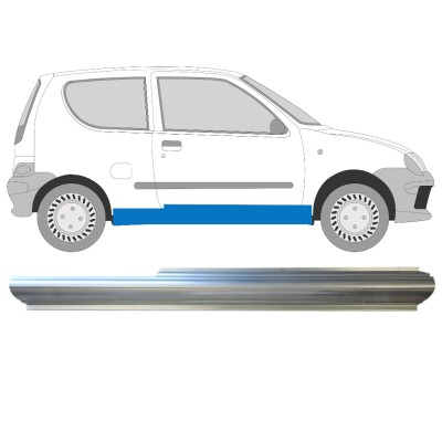 Lim praga za Fiat Seicento 1998-2010 / Desno 14717