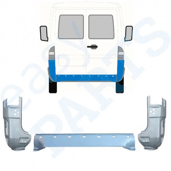 Stražnji lim za Mercedes Sprinter 1995-2005 / Set 9716