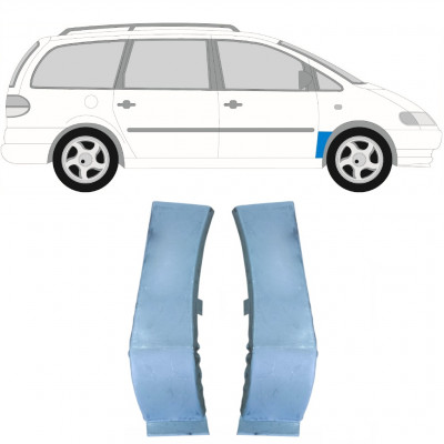 Reparaturni lim prednjeg blatobrana za Volkswagen Sharan 1995-2000 / Lijevo+Desno / Set 9279